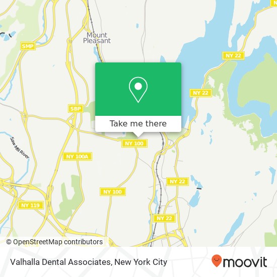 Mapa de Valhalla Dental Associates