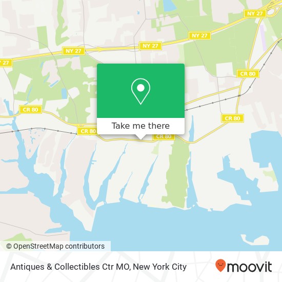 Mapa de Antiques & Collectibles Ctr MO