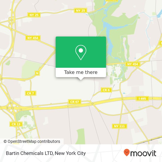 Bartin Chemicals LTD map