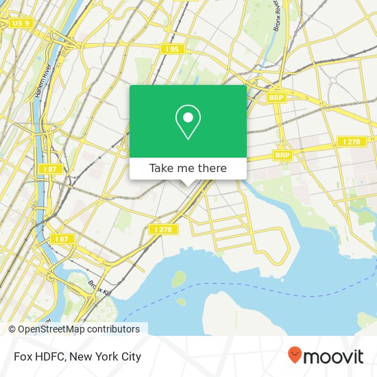 Fox HDFC map