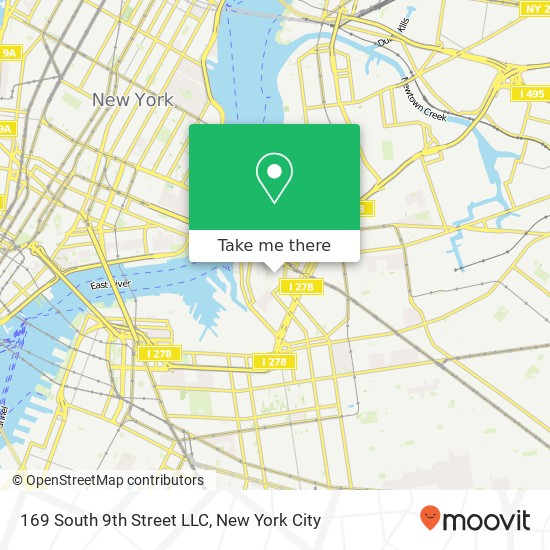 169 South 9th Street LLC map