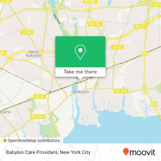 Babylon Care Providers map