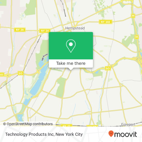 Mapa de Technology Products Inc