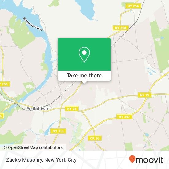 Mapa de Zack's Masonry