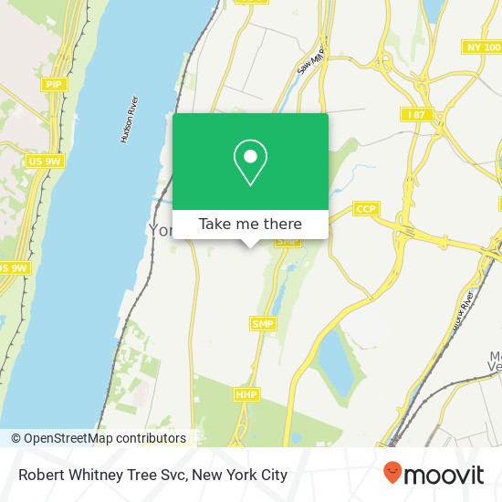 Robert Whitney Tree Svc map