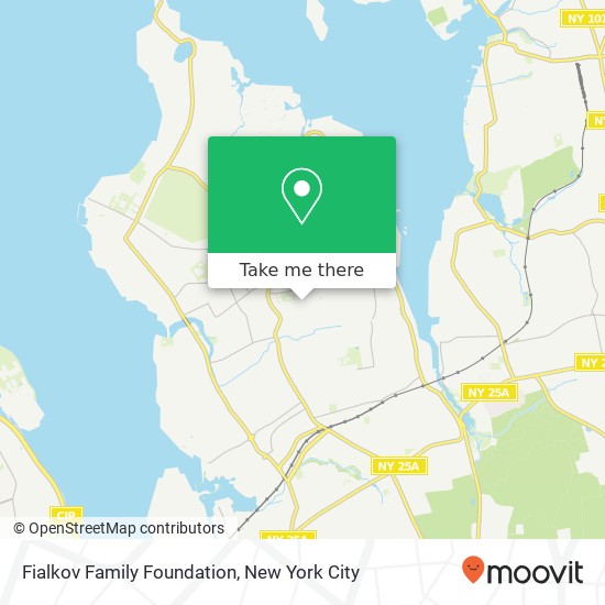 Mapa de Fialkov Family Foundation