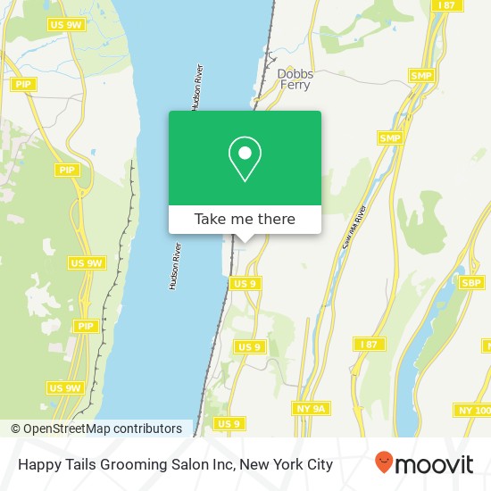 Happy Tails Grooming Salon Inc map