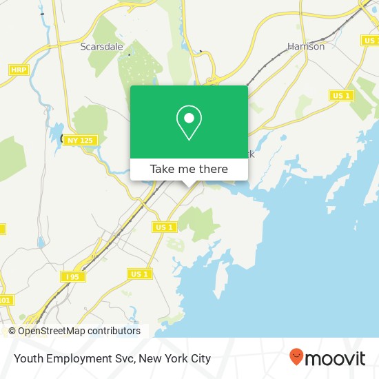 Mapa de Youth Employment Svc