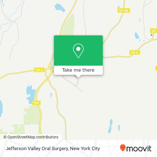 Jefferson Valley Oral Surgery map