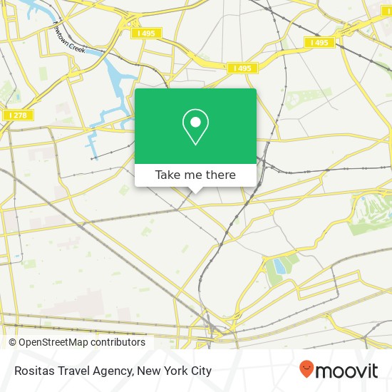 Mapa de Rositas Travel Agency