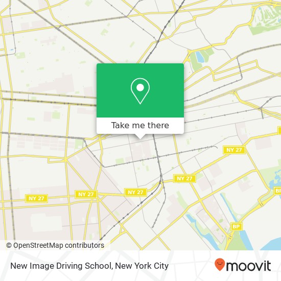 Mapa de New Image Driving School