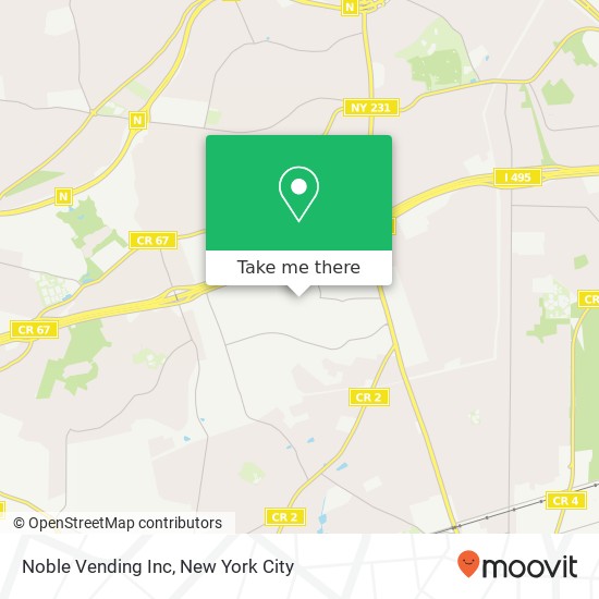 Mapa de Noble Vending Inc