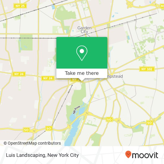 Luis Landscaping map