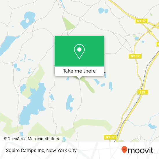 Squire Camps Inc map