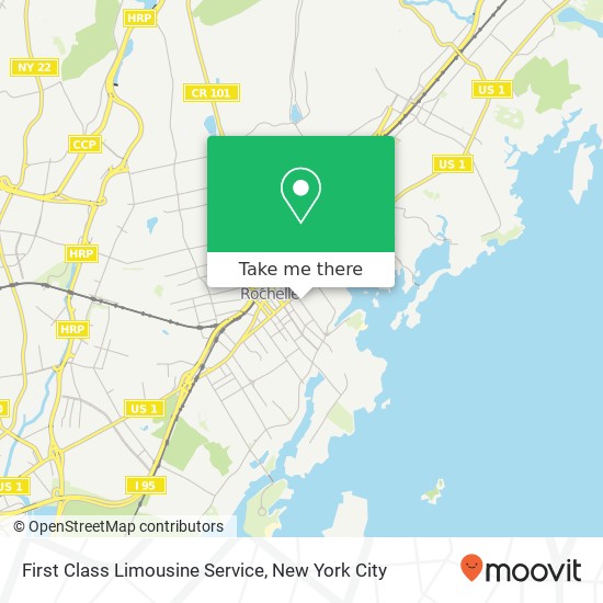 Mapa de First Class Limousine Service