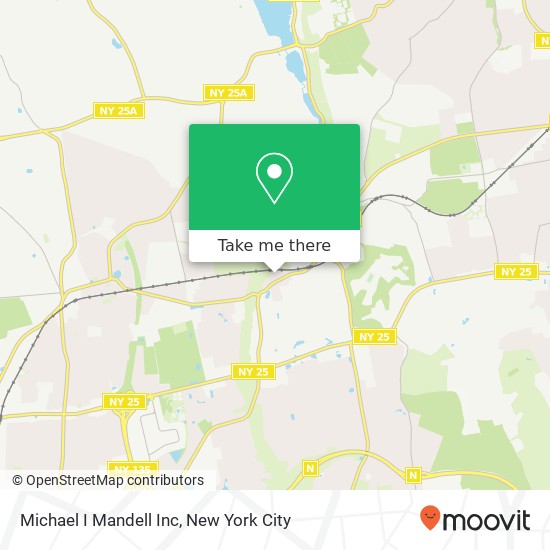 Mapa de Michael I Mandell Inc