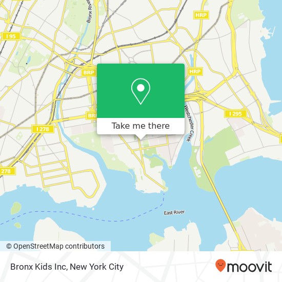 Bronx Kids Inc map