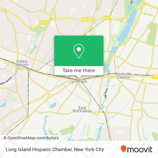 Mapa de Long Island Hispanic Chamber