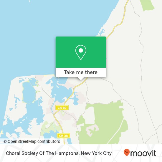 Mapa de Choral Society Of The Hamptons