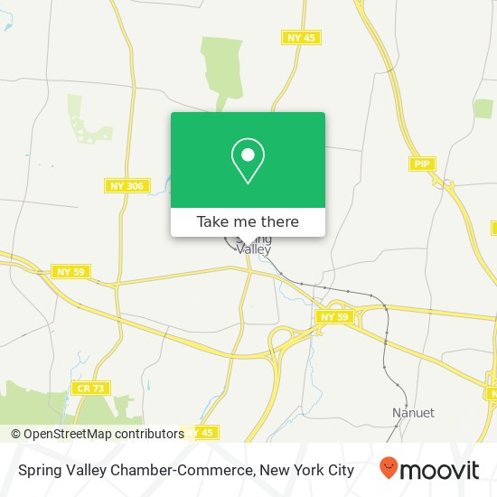 Spring Valley Chamber-Commerce map