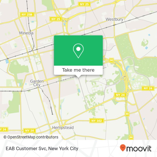 EAB Customer Svc map