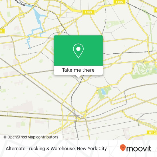 Mapa de Alternate Trucking & Warehouse