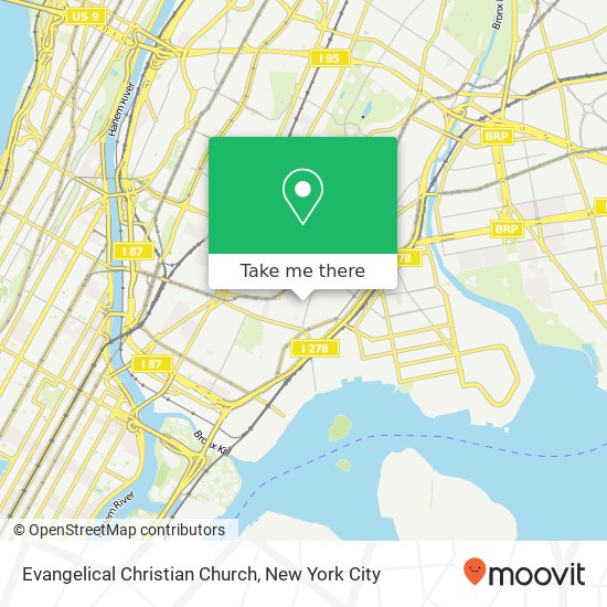 Mapa de Evangelical Christian Church