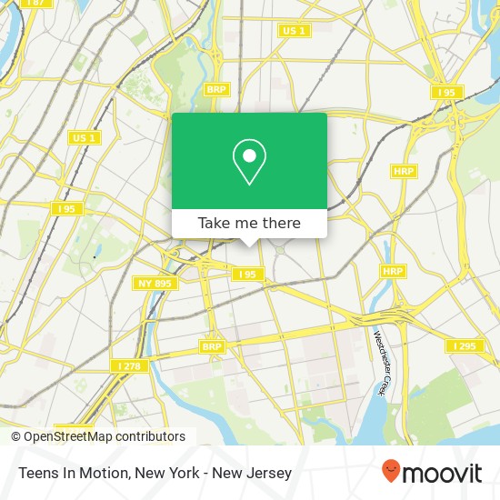 Teens In Motion map