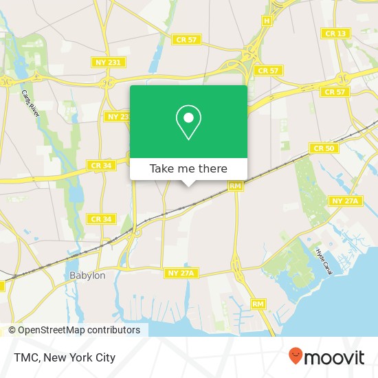 Mapa de TMC