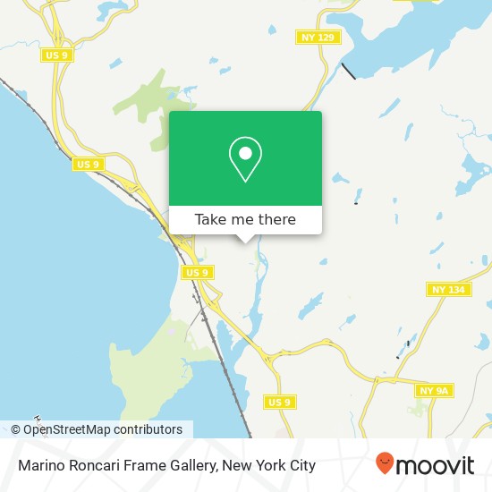 Marino Roncari Frame Gallery map