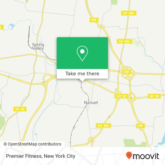 Premier Fitness map