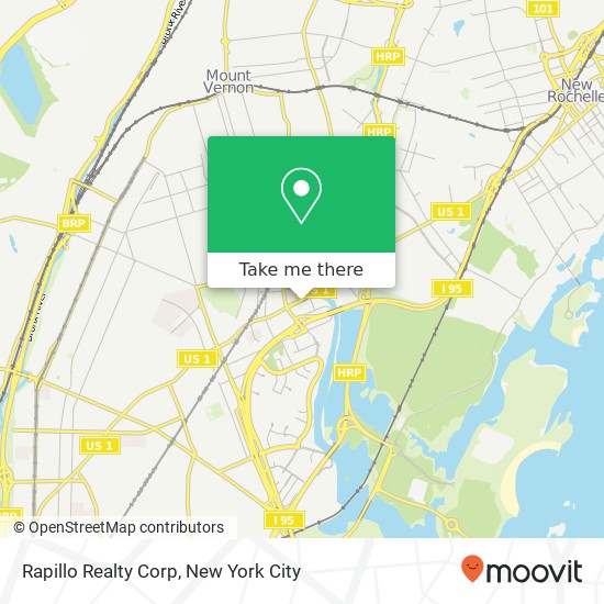 Rapillo Realty Corp map
