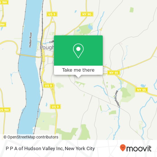 Mapa de P P A of Hudson Valley Inc