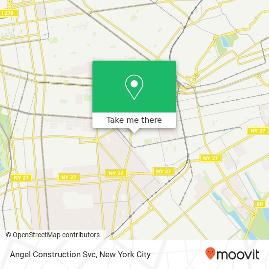 Angel Construction Svc map