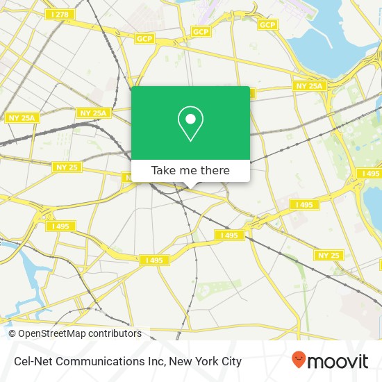 Mapa de Cel-Net Communications Inc