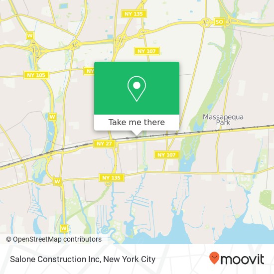 Salone Construction Inc map