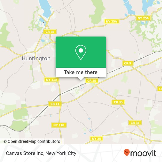 Mapa de Canvas Store Inc