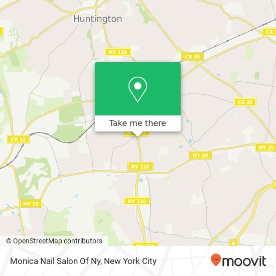 Mapa de Monica Nail Salon Of Ny