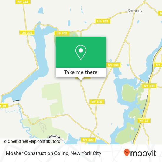 Mapa de Mosher Construction Co Inc