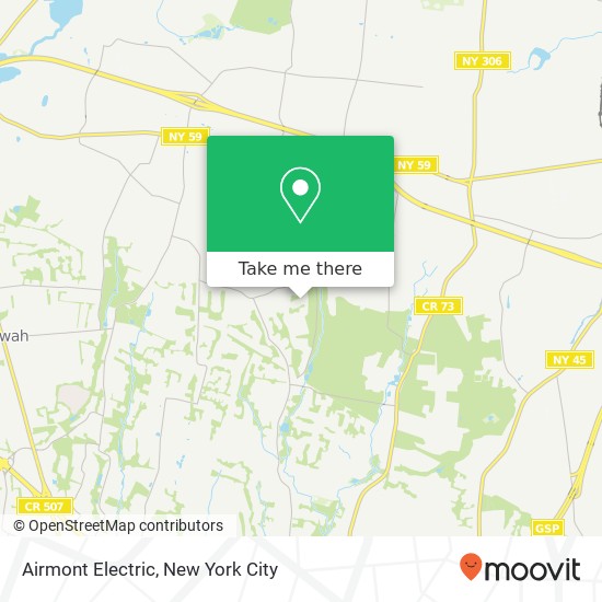 Airmont Electric map