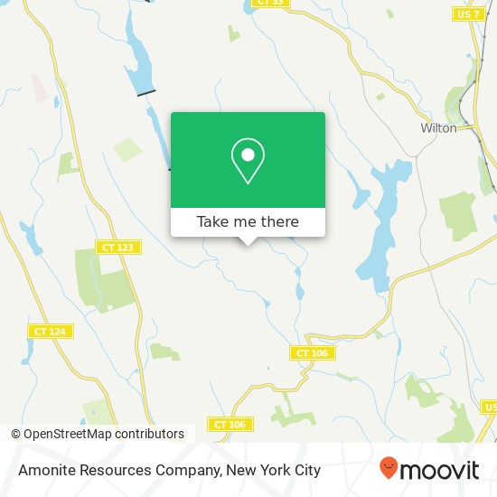 Mapa de Amonite Resources Company