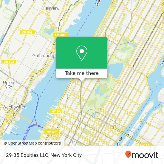 Mapa de 29-35 Equities LLC
