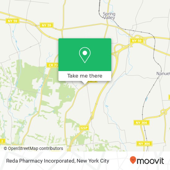 Mapa de Reda Pharmacy Incorporated