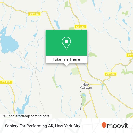 Society For Performing AR map