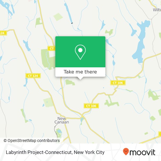 Labyrinth Project-Connecticut map