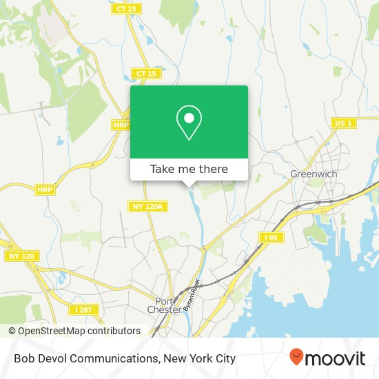 Mapa de Bob Devol Communications