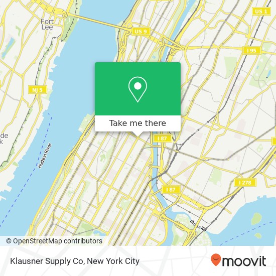 Mapa de Klausner Supply Co