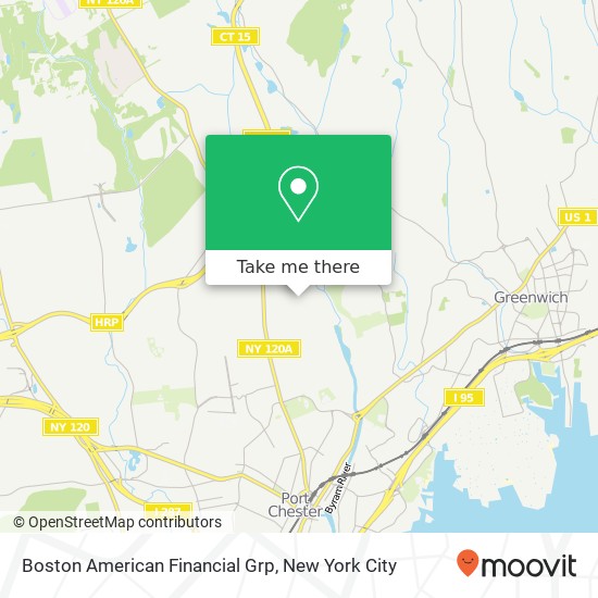 Mapa de Boston American Financial Grp