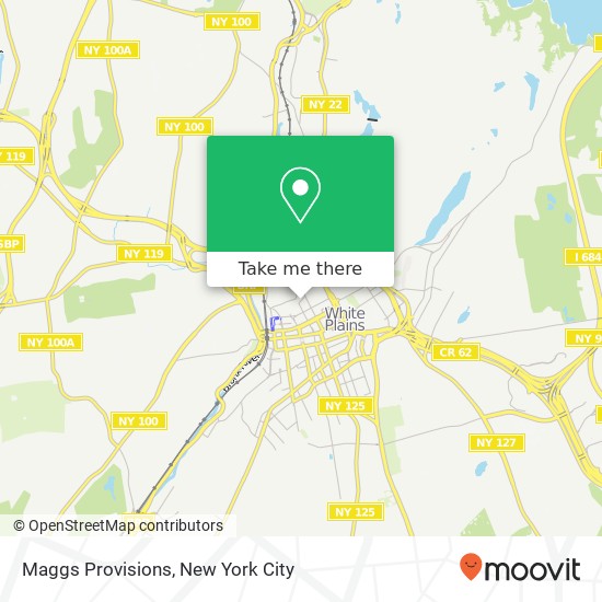 Mapa de Maggs Provisions