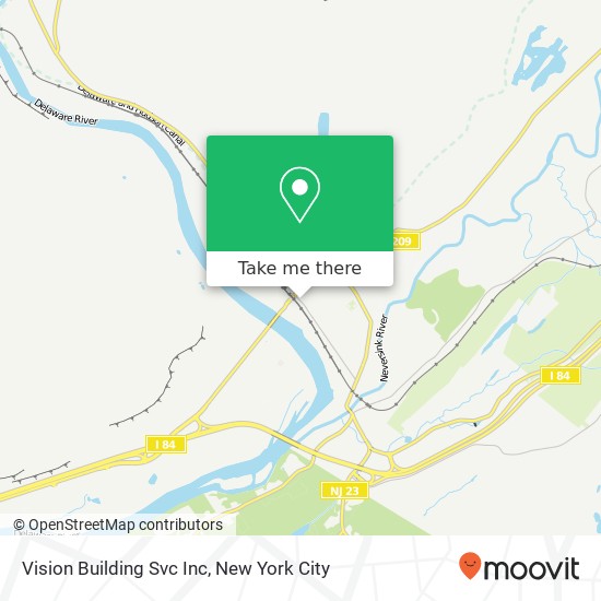 Mapa de Vision Building Svc Inc